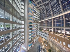 Das Gebäude von EDGE in Amsterdam